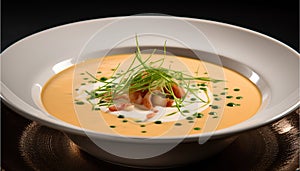 Delicious Lobster Bisque, This creamy soup is made with lobster, food