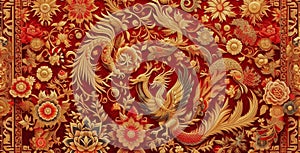 Dragon and Phoenix Harmony Chinese Cultural Symbolism photo