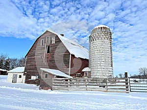 A perfect winter scene