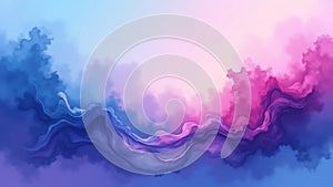 Retro Vaporwave Gradient Wave Background with Glitch Texture