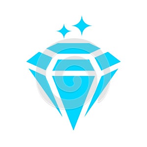 Diamond vector icon