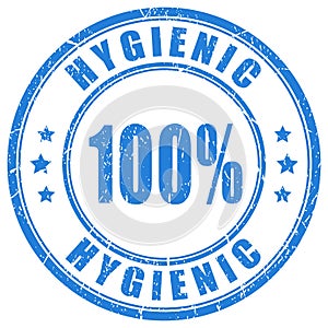 Hygienic vector stamp