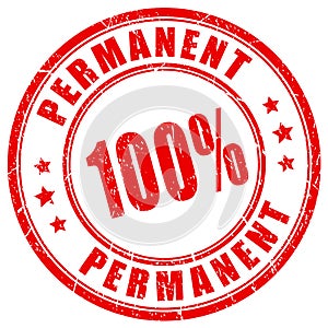 Permanent vector stamp