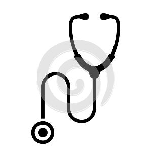 Stethoscope vector icon
