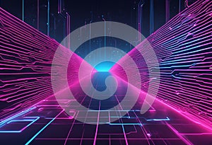 Neon Metropolis: Digital Dreamscape hd