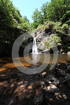 Untouched waterfall photo