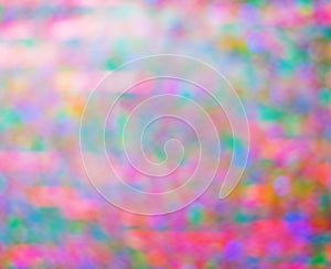 Untuned picture on a television