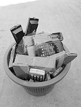 Unuseful remotes on basket