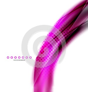 Unusual abstract background - blurred wave