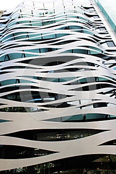 Unusual beautiful building in Barcelona, Spain