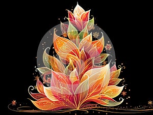 unusual Christmas tree design