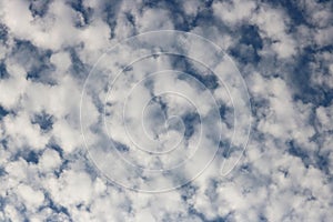 Unusual cloud formation for background.