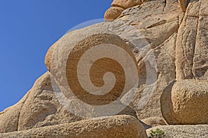 Unusual eroded Granite in the Desert