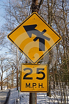 Unusual Intersection Sign