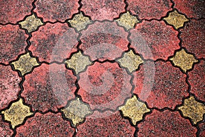 Unusual pavement design