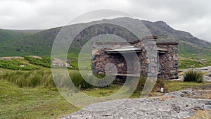 Unusual shelter in Wasdale