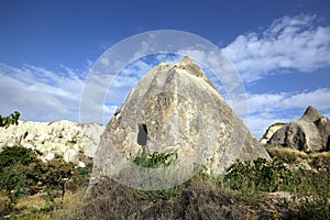 Unusually shaped volcanic rocks