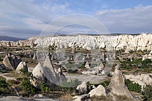 Unusually shaped volcanic rocks