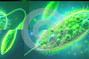 Unveiling the Intricate World of Euglena A Microscopic Journey into a Unique Flagellates Green Pigmentation and