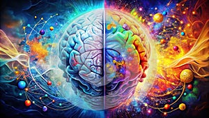 Unveiling the Left and Right Brain A Visual Exploration of Cognitive Functions and Hemispheric Specialization