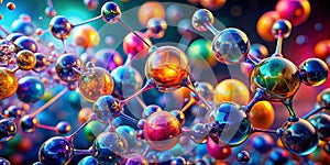 Unveiling the Microscopic World of Neurotransmitters Visualizing Dopamine Serotonin Acetylcholine GABA and Glutamate photo