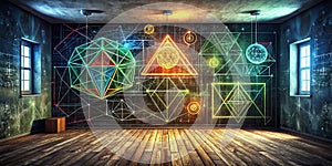 Unveiling the Secrets of Euclids Theorem in LowLight Geometry A Study in Shadowy Shapes and Mathematical Principles