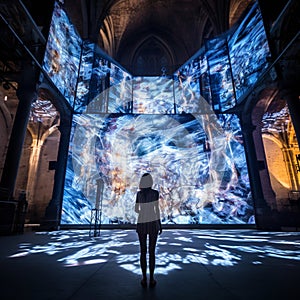 Unveiling the Unseen: An Interactive Projection Mapping Experience