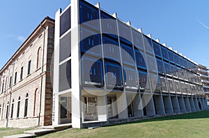 Unversity library of USI, Universita della Svizzera italiana, in Lugano, Switzerland