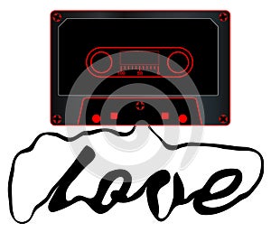 Unwound Love Audio Cassette