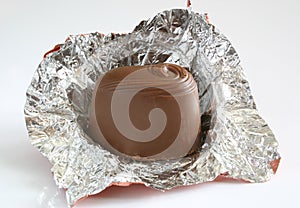 Unwrapped chocolate