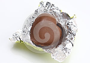 Unwrapped chocolates photo