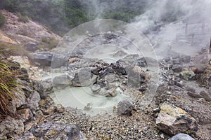 Unzen Hot Spring & Unzen Hell in Nagasaki, Kyushu.