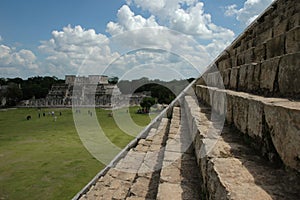 Up from Chichen Itza pyramid