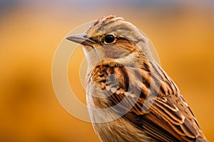 up close of outdoor lark bird