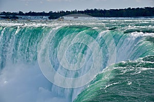 Up close to Niagara Falls