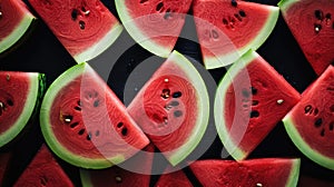 up concept watermelon background