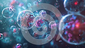 The up and down quarks are shown as small almost indistinguishable from each other showcasing their tiny size and photo