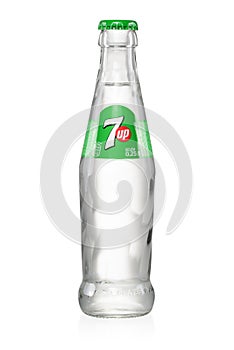 7up glass bottle
