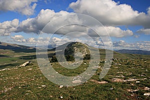 Up, Hilltop clouds & Sky