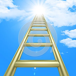 Up Ladders Indicates Raise Improvement And Improve