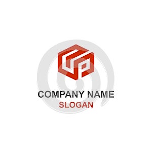 UP letter cube logo.