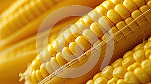 up macro corn background