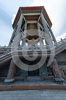 Up view of the Kuan Yin statue at Kek Lok Si