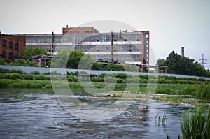 Upa River landscape.