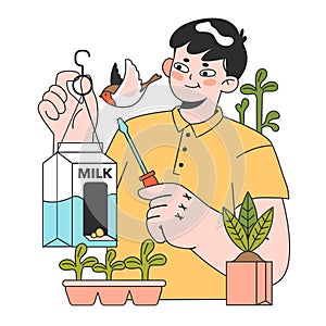 Upcycling. Process and technique of reuse and utilizing waste. Zero waste