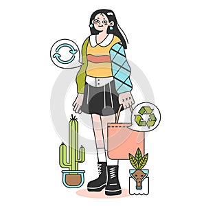 Upcycling. Process and technique of reuse and utilizing waste. Zero waste