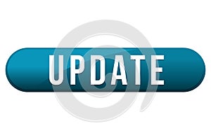 Update Button. Blue Update Badge