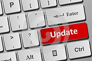 Update button on keyboard