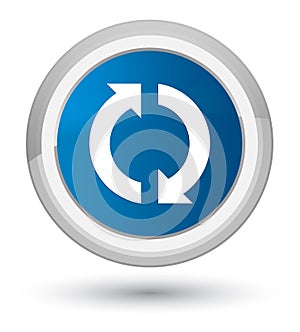 Update icon prime blue round button