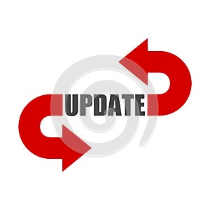Update Software icon, Concept meaning replacing program with a newer version of same product